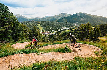 Kornock Flowtrail im Sommer ©  Daniela Ebner_Turracher Höhe