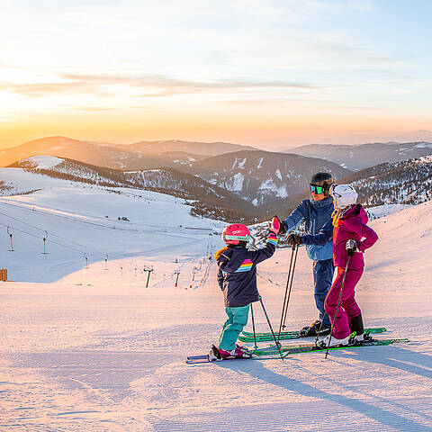 Skifahren am Falkert © Christoph Rossmann_MBN Tourismus