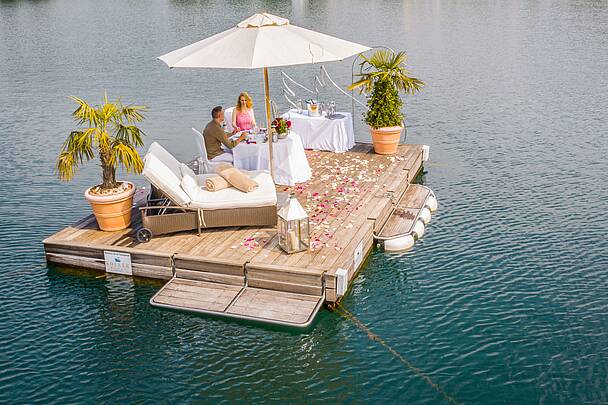 Saisonales 7-Gänge-Gourmetmenü von KOLLERs Hotel am Millstätter See